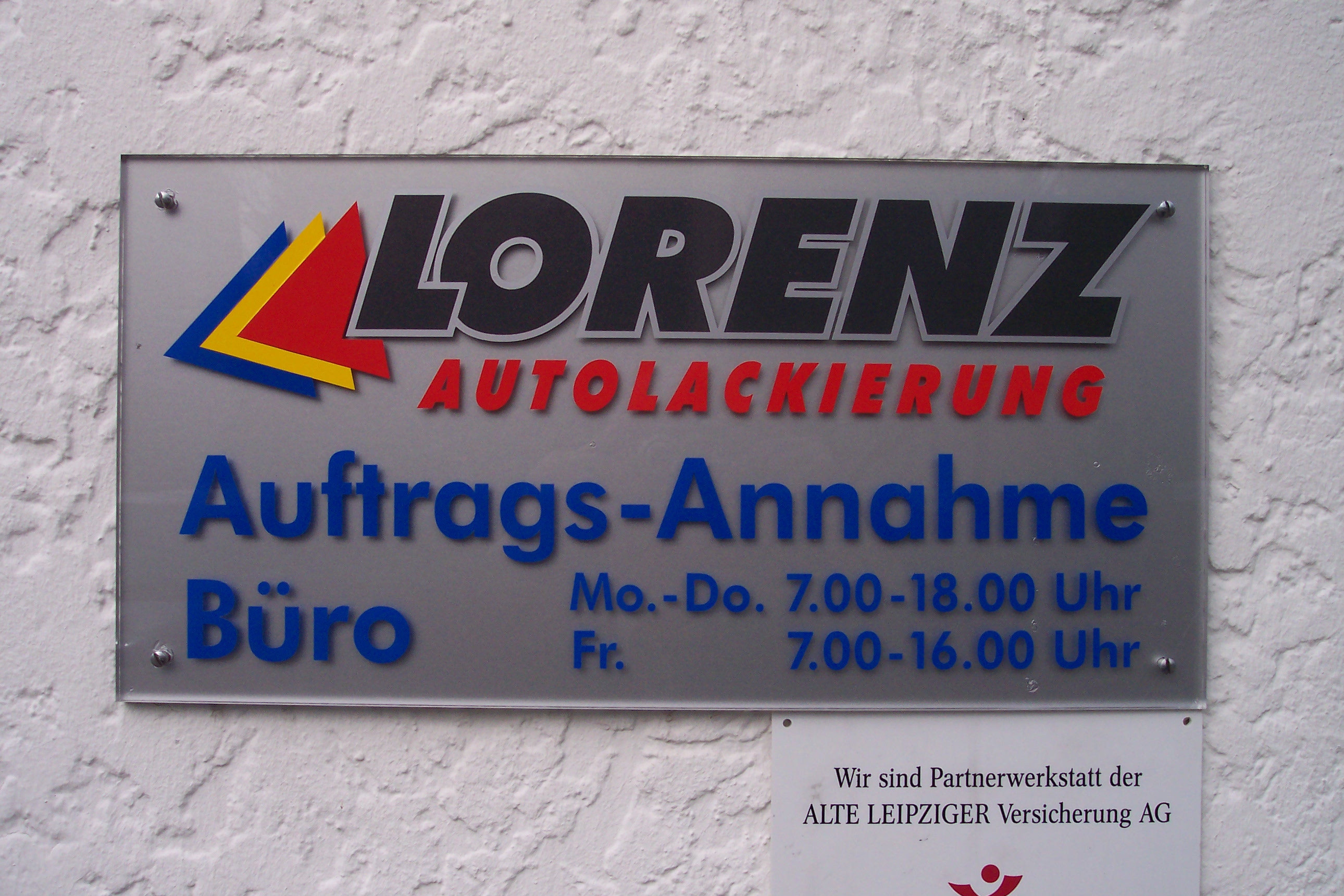 Firmenbeschilderung